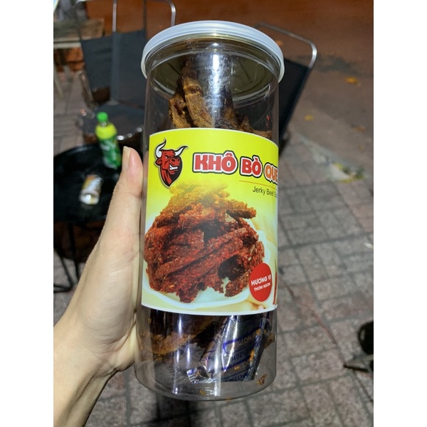 [100% Thịt Bò] Khô Bò Que Đặc Biệt 300g - Ăn Vặt 492