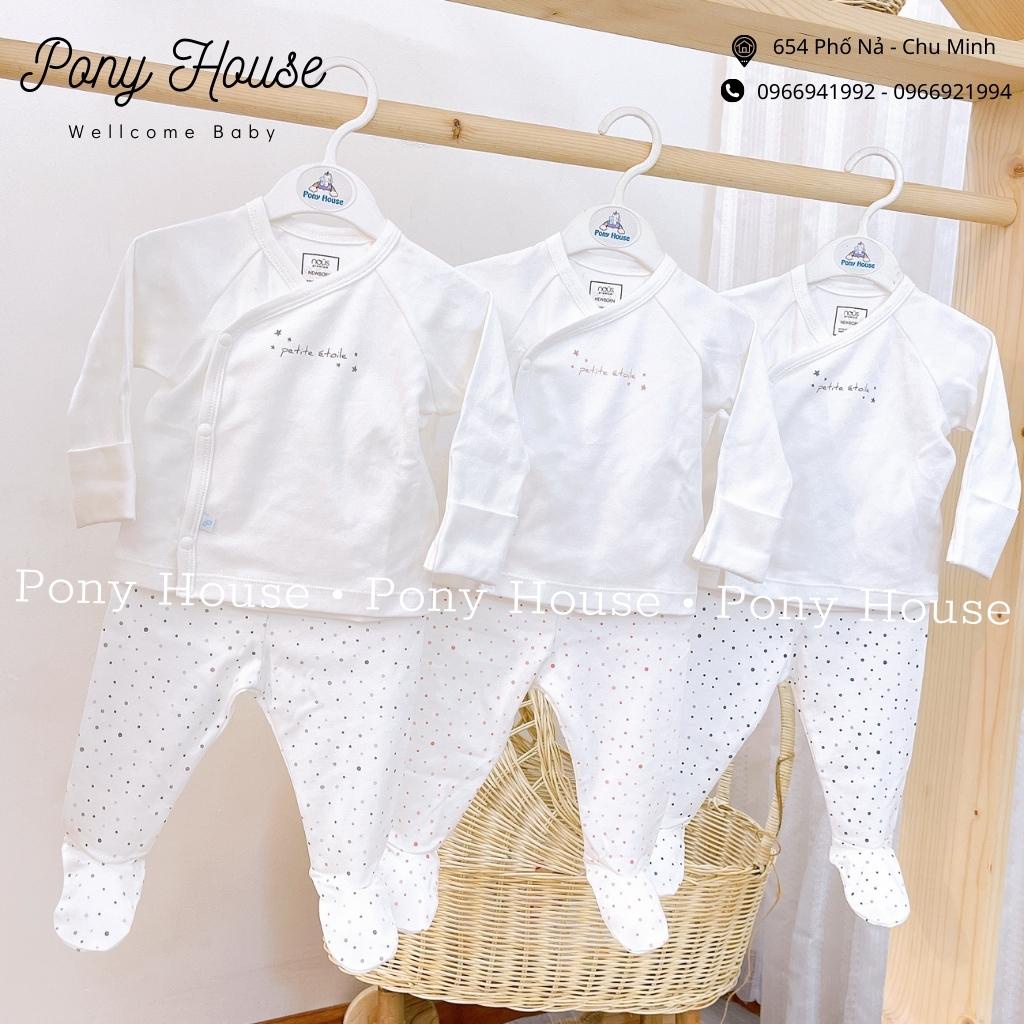 Bộ Quần Áo Dài Tay Liền Tất Nous Premium Dòng Sản Phẩm Cao Cấp Cho Bé Sơ Sinh Đến 6-9 Tháng Tuổi