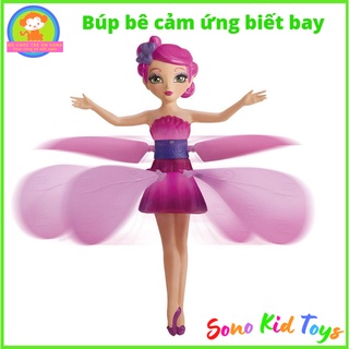 Đồ chơi Búp bê cảm ứng biết bay - Cô tiên có cánh biết bay đồ chơi cho bé gái
