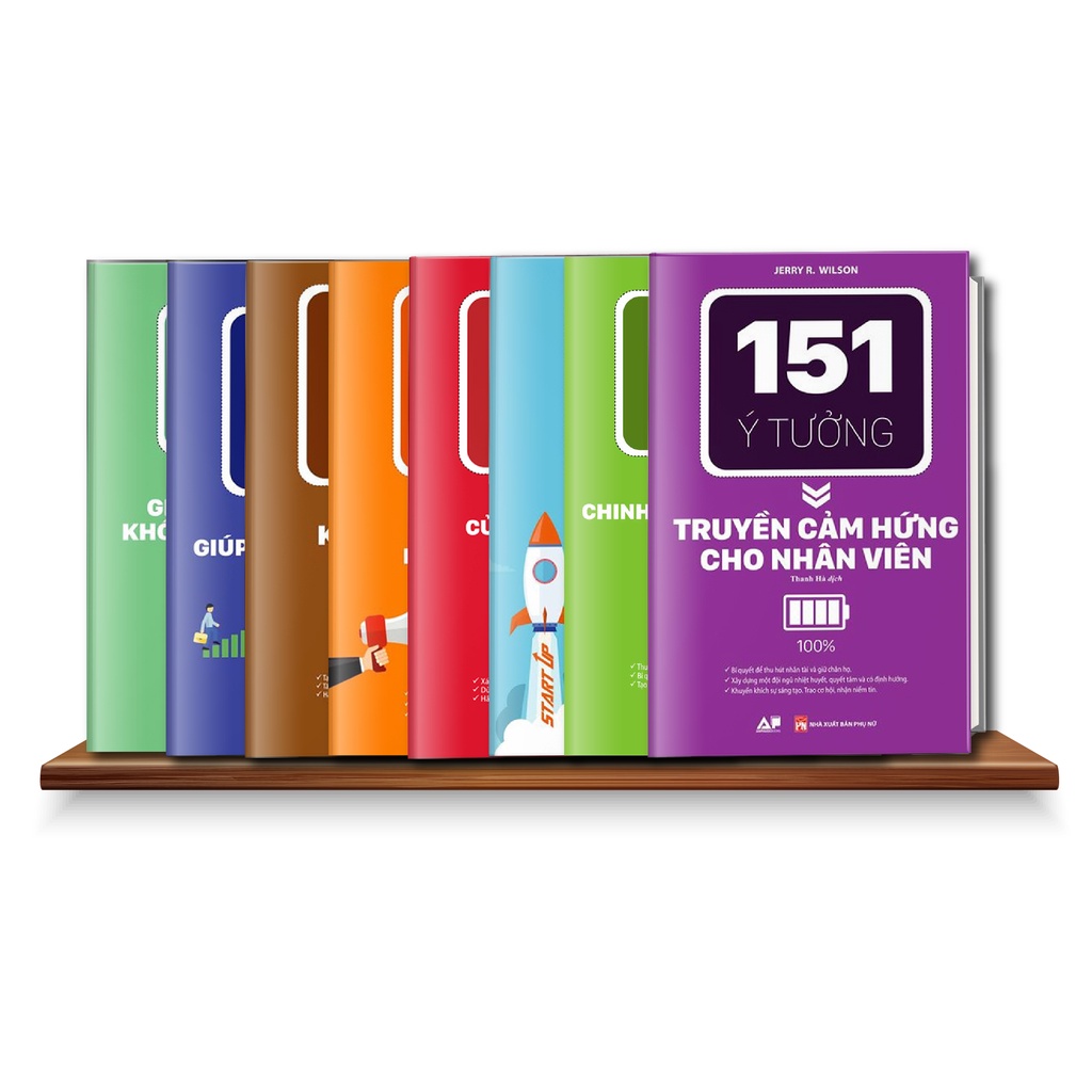 Sách - Combo 151 Ý Tưởng đắc nhân tâm của nhà lãnh đạo thành công