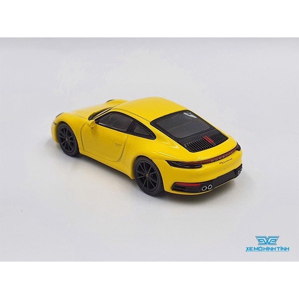 Xe Mô Hình Porsche 911(992) Carrera 4S 1:64 MiniGT ( Vàng )