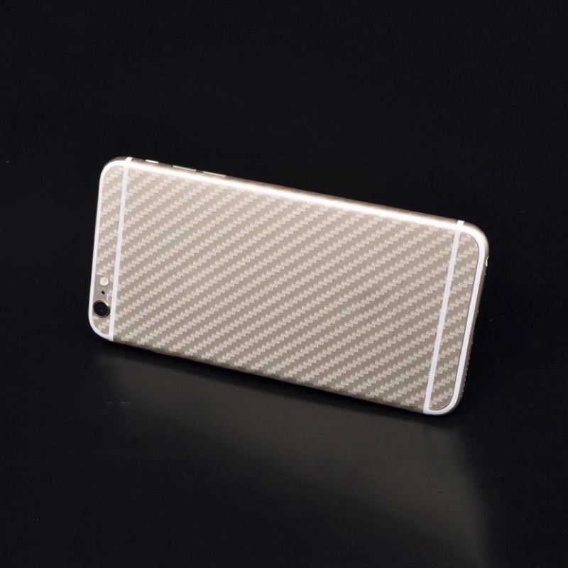 Miếng dán mặt lưng cacbon bảo vệ điện thoại  6/6s/7/7plus/8/8plus/plus/x/xr/xs/11/12/pro/13/13pro/max/plus