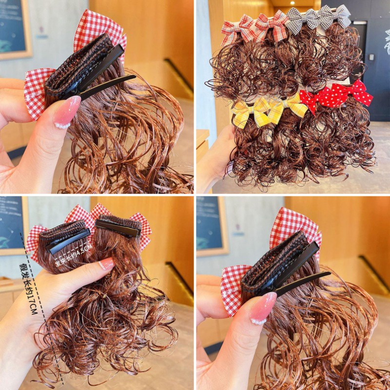 Kẹp Tóc Nơ Dễ Thương Phong Cách Hàn Quốc Thời Trang Cho Bé Gái