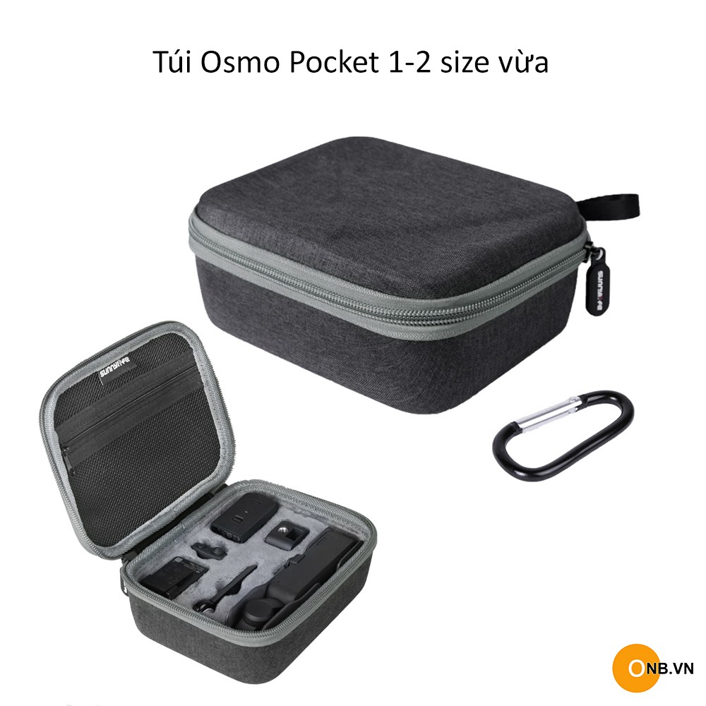 [Mã 159ELSALE hoàn 7% xu đơn 300K] Túi DJI Osmo Pocket 2 và Pocket 1 Size Vừa SunnyLife