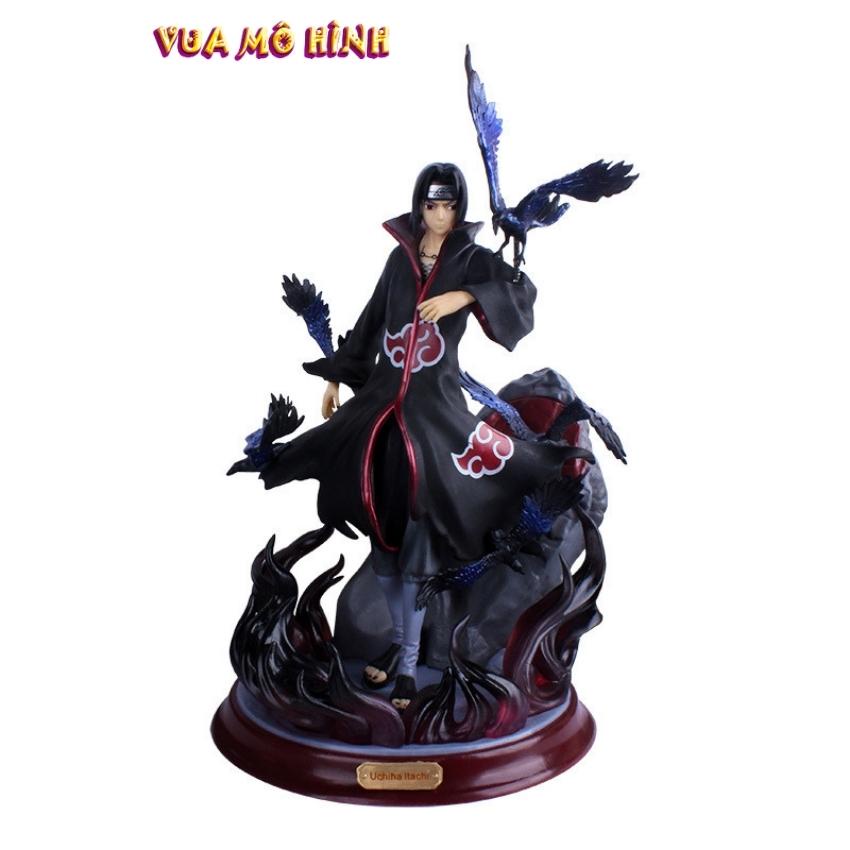 Mô hình Naruto - Figure Raven Itachi bản đẹp cao 27cm có LED full BOX