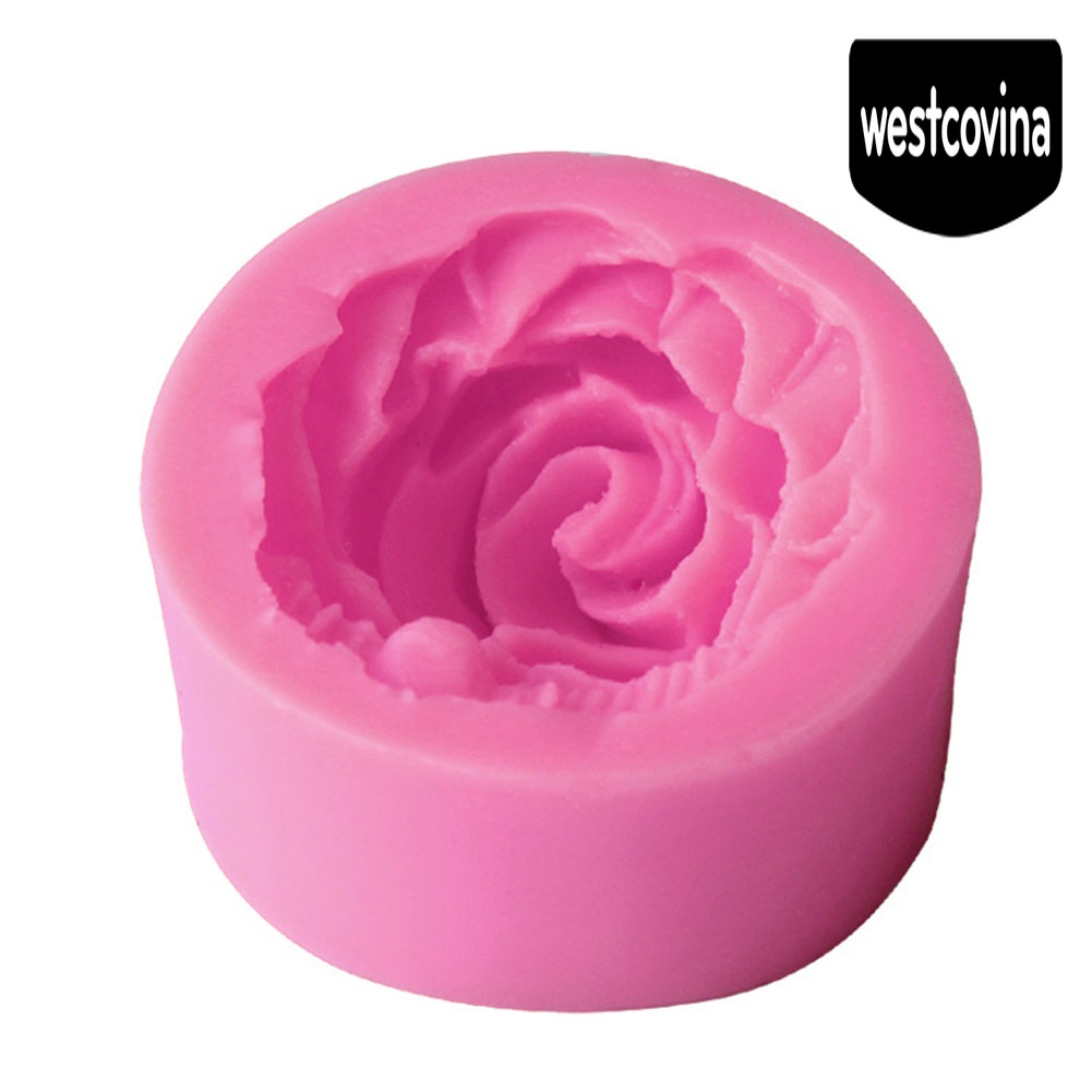 [Hot]☀ Khuôn Silicone Làm Bánh Tạo Hình Hoa 3D Độc Đáo Tiện Dụng