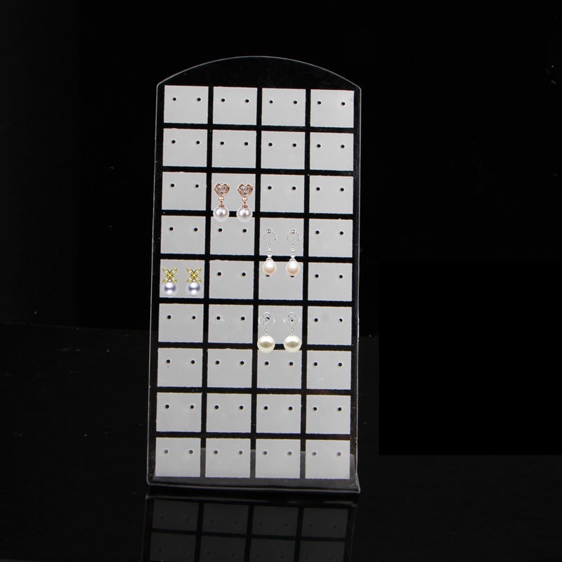 Giá đỡ trưng bày trang sức 72 lỗ bằng nhựa 10MK