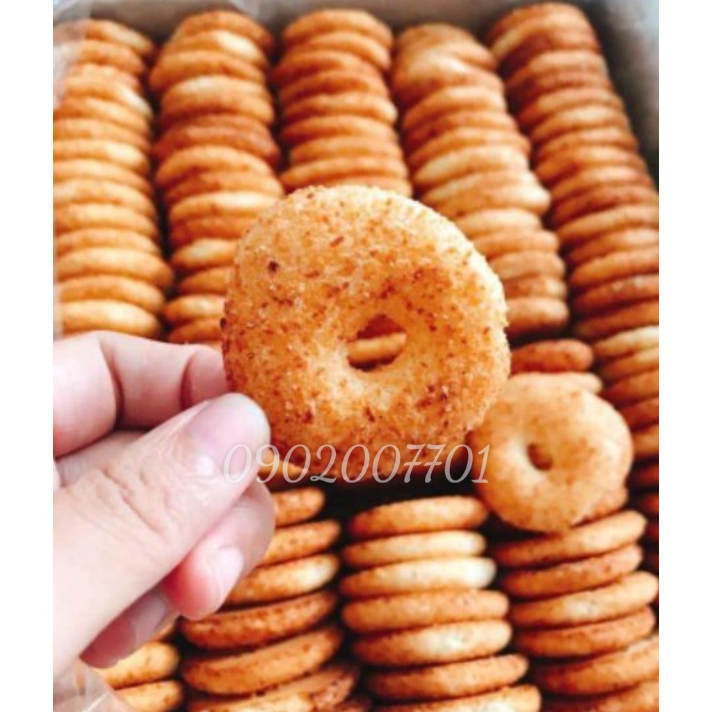 Bánh vòng dừa nướng thơm ngon 100g/200g/500g- Đồ ăn vặt