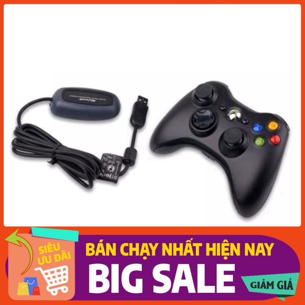 [FREE SHIP] 💥[CHÍNH HÃNG - BẢO HÀNH 1 NĂM  ]💥Tay Cầm Chơi Game Xbox 360 Hỗ trợ tất cả các thiệt bị Android , PC , PS3,