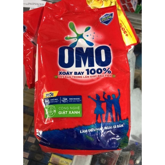 Bột Giặt Omo Tẩy Trắng Giặt Tay Gói 800g