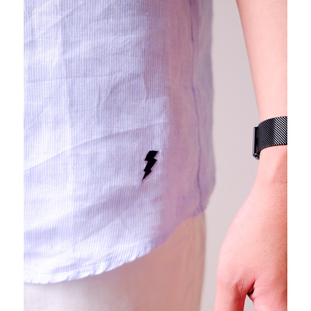 Áo sơ mi nam Summer Lighting Bolt Shirt - vải linen cao cấp - chính hãng Hayho Concept