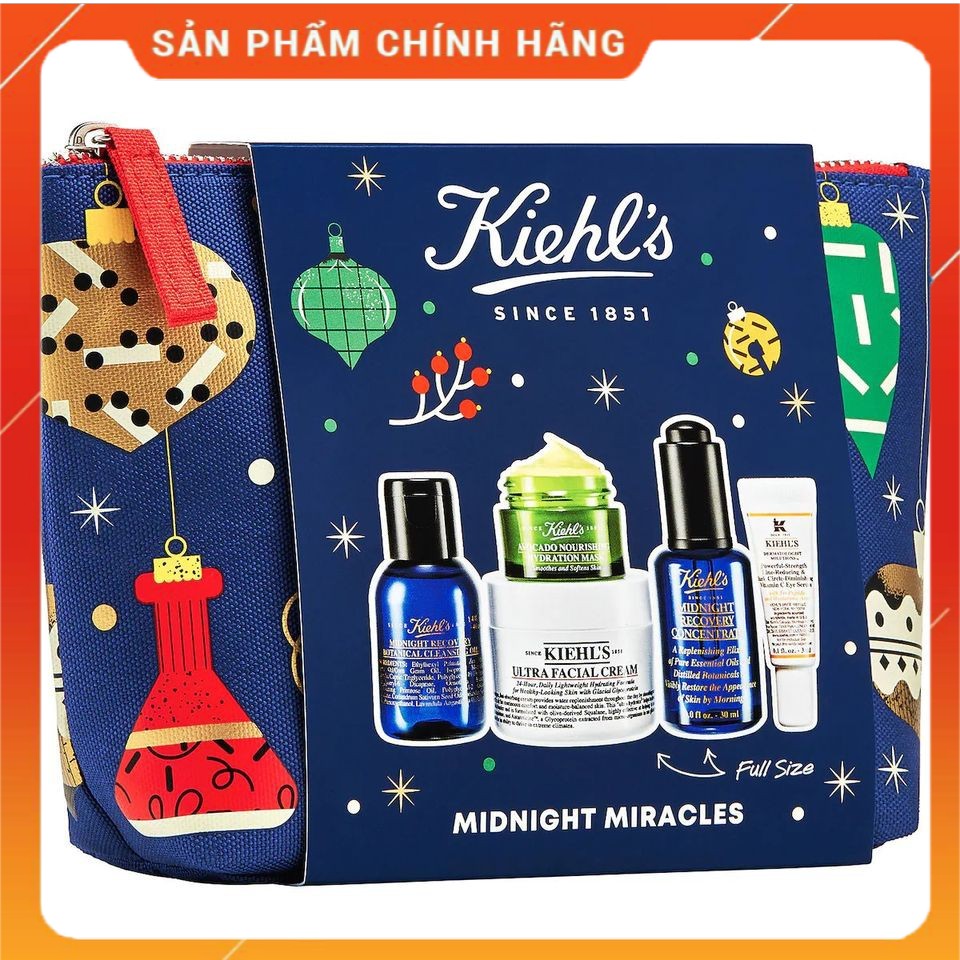 [Nhập mã KBSZ290] bộ dưỡng đêm Kiehl's Midnight Miracles