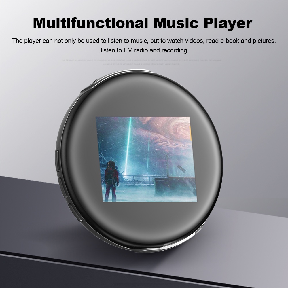 (Quà tặn 99k) Máy Nghe Nhạc đeo cổ, treo xe Bluetooth MP3 Ruizu M1 Bộ Nhớ Trong 8GB