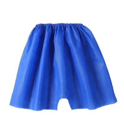 Nhà sản xuất bán trực tiếp quần lót nam dùng một lần màu xanh không dệt