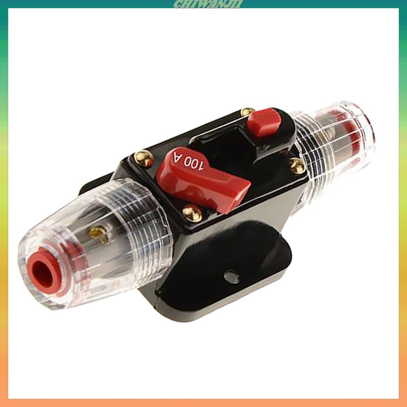 Cầu Chì 100a 12v Dc Cho Hệ Thống Âm Thanh Xe Hơi