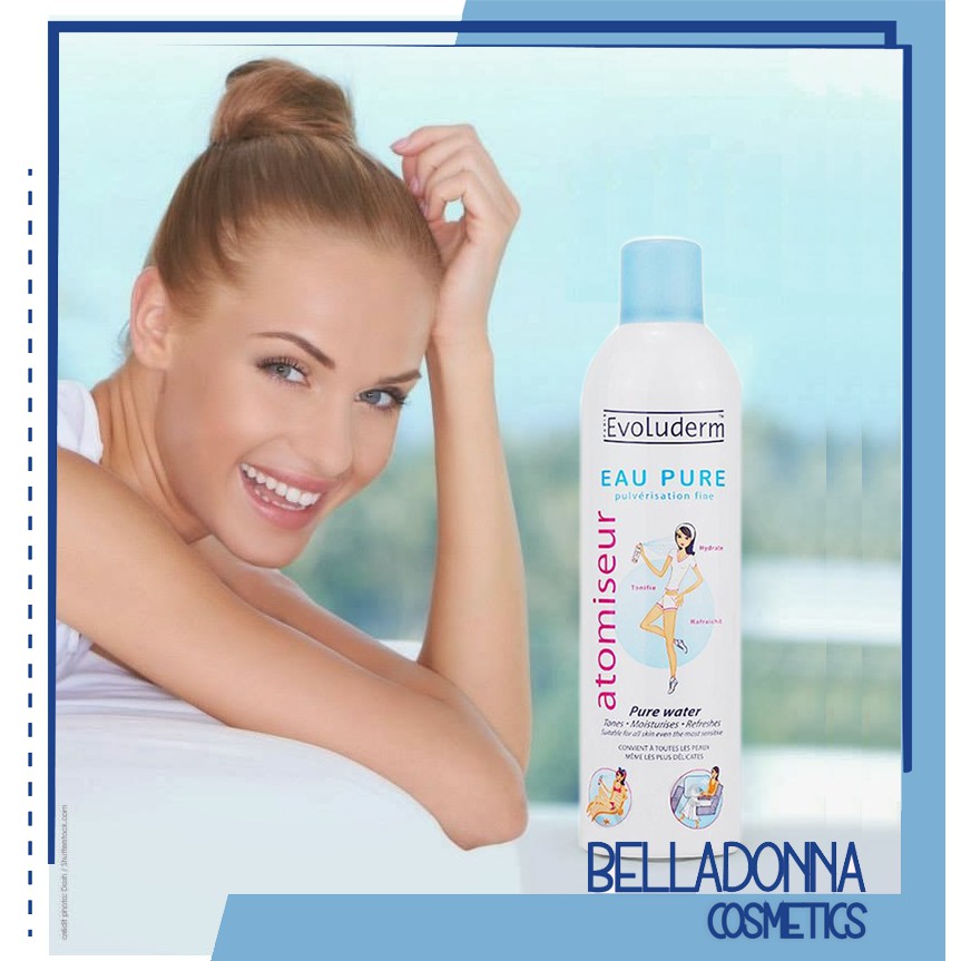 [Chuẩn Auth] Xịt khoáng dưỡng ẩm Evoluderm Atomiseur Eau Pure 150ml