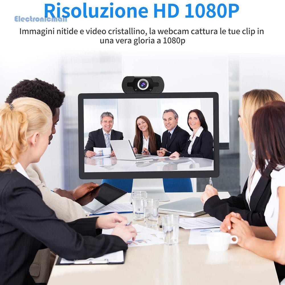 Webcam cổng USB màn hình HD 1080P cho máy tính | BigBuy360 - bigbuy360.vn