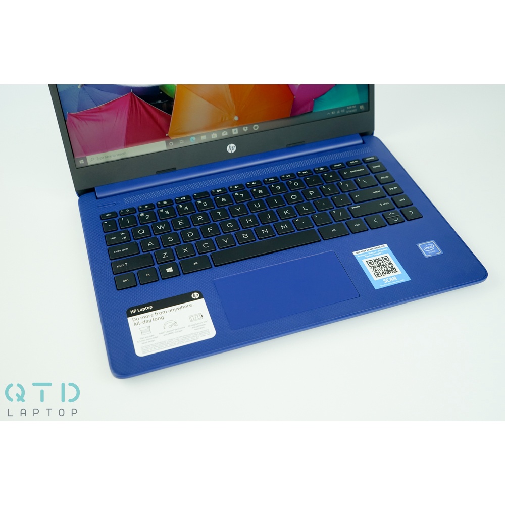 Laptop HP 14 DQ0005DX Intel N4020/4GB/64GB eMMC/14" HD/Win 10 - Học online
