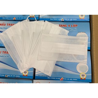 Combo 50 chiếc khẩu trang y tế 🍅free ship🍅 khẩu trang y tế bảo huy
