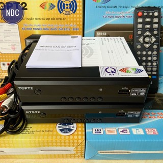 ☃Đầu thu mặt đất DVB-T2 TOPT2 (KTS-T2) - HỢP QUY VỚI BỘ TT&TT