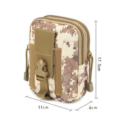 Túi đeo hông chiến thuật quân đội du lịch chống nước nhiều ngăn đa năng EDC FB-001029