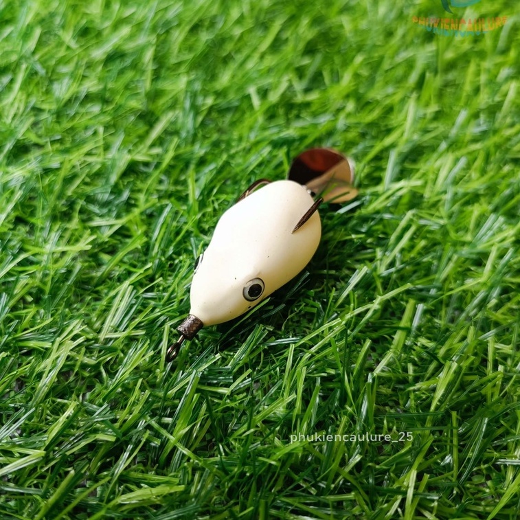 Nhái hơi super mini T36 dài 3.2cm nặng 7g - Nhái hơi câu lure T36