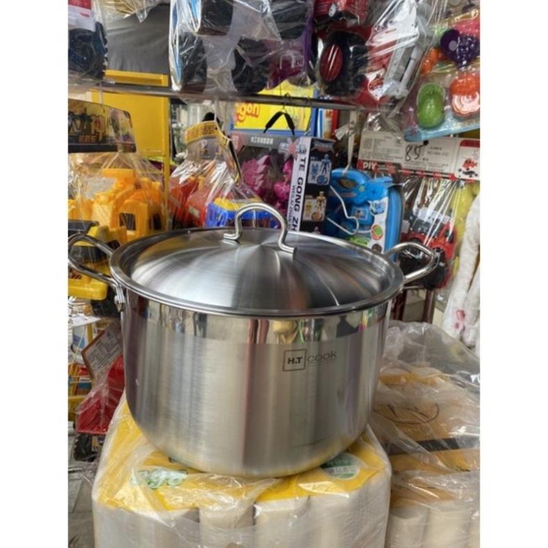 hàng chính hãng giá rẻ Bộ xửng hấp kiêm nồi luộc gà HT cook siZe 28 cm