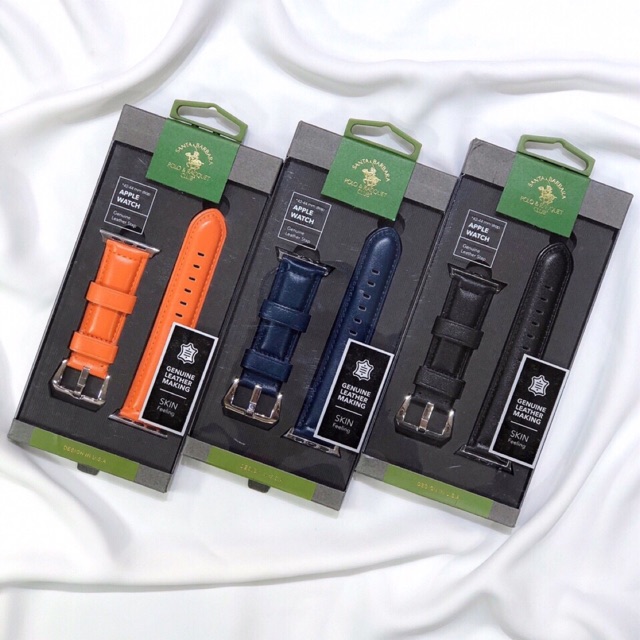 Dây da chính hãng Polo dành cho apple watch