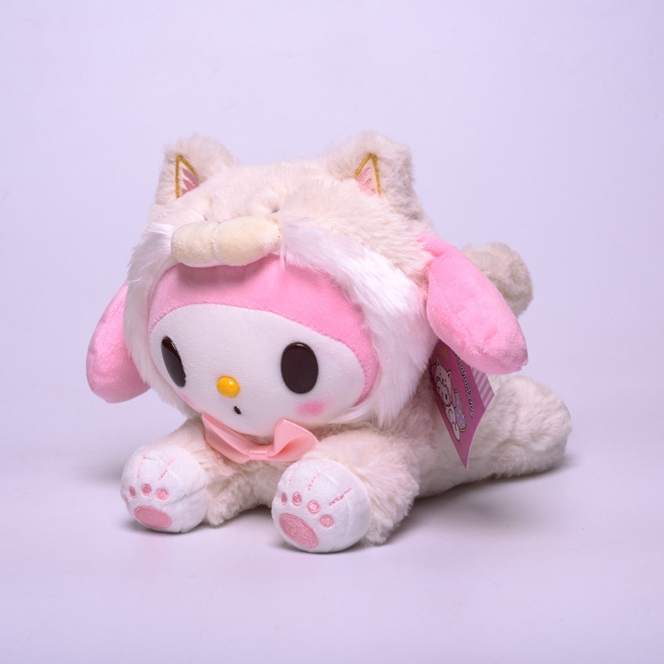 Đồ chơi nhồi bông Kuromi Melody Cinnamoroll dễ thương kích thước 26cm