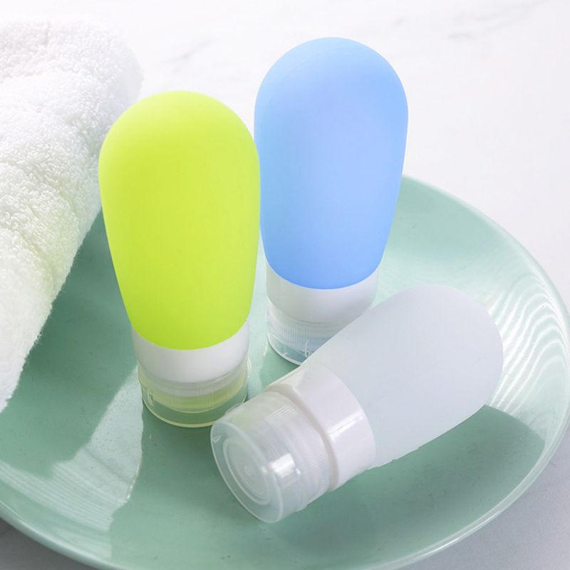 Ống Silicone Rỗng Đựng Mỹ Phẩm Hình Bóng Đèn Sáng Tạo
