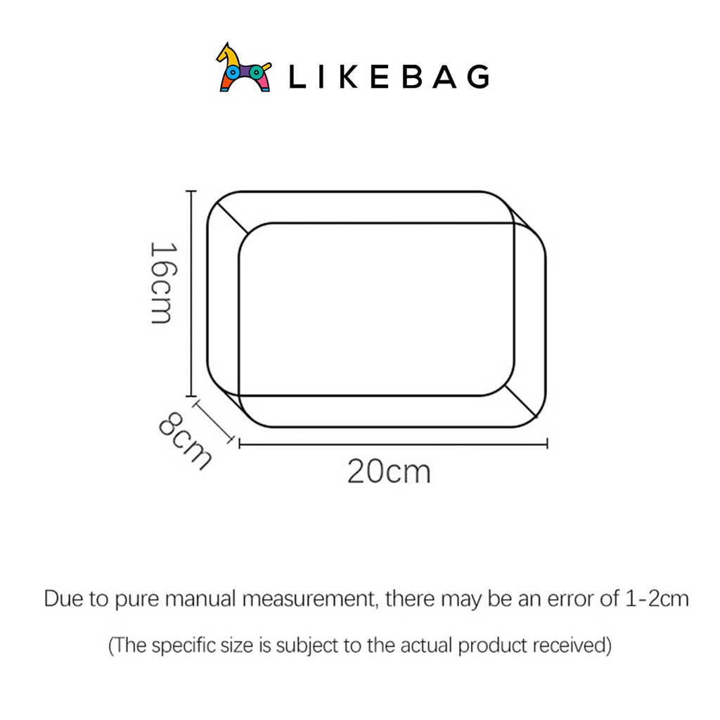 Túi đựng mỹ phẩm LIKEBAG tiện lợi chống nước 210AL1101 - LIBAGI