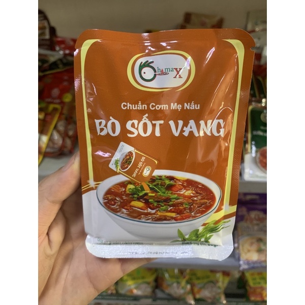 Xốt Gia Vị Bò Kho Sốt Vang Hoàn Chỉnh 80g