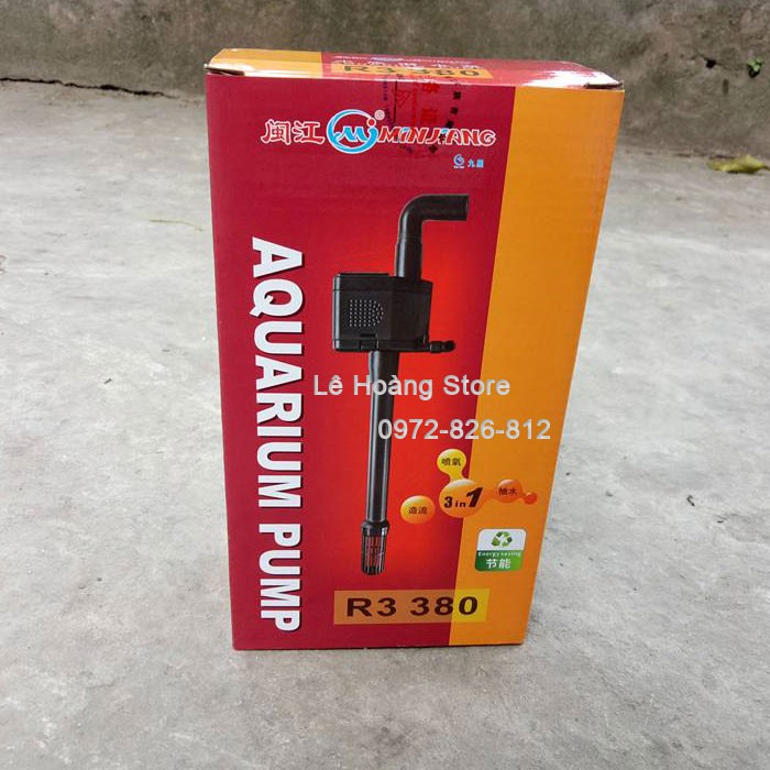 Máy Bơm Bể Cá 3 Trong 1  R3 – 380 - 580 - 1000 - 1200
