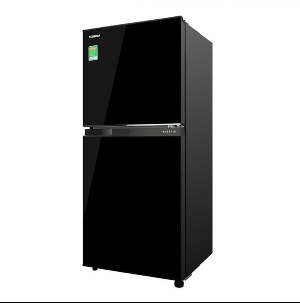 Tủ lạnh Toshiba Inverter 180 lít GR-B22VU(UKG) - Công nghệ Inverter - Kiểu tủ 2 cánh, ngăn đá trên