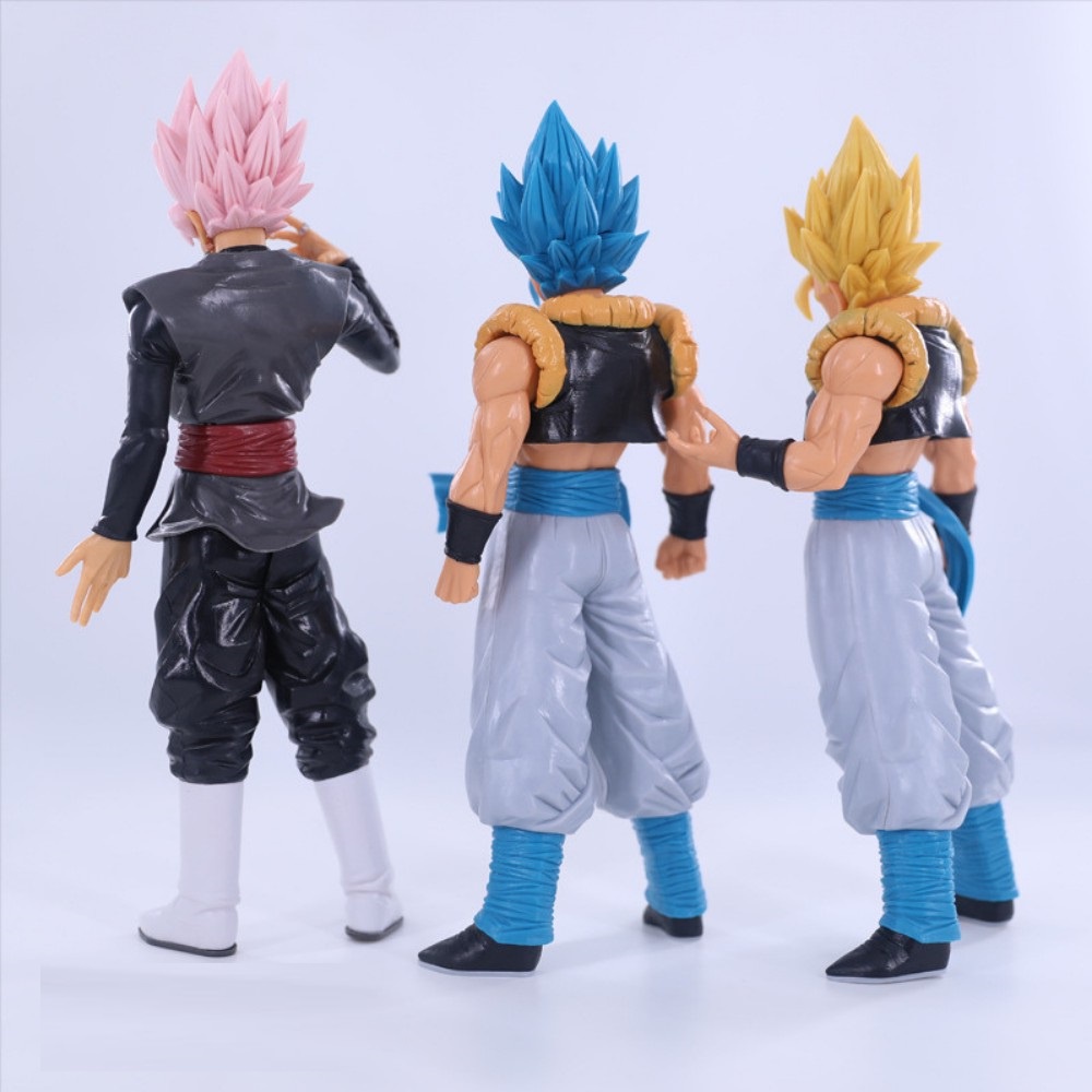 [MHĐ] Mô Hình Dragonball Son Goku Black Gogeta Tóc Xanh Cao 32cm