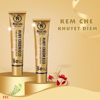 (mua 2 tặng 1) Kem che khuyết điểm RULYA -RUBY CREAM ECO, che hình xăm, mua 2 tặng 1