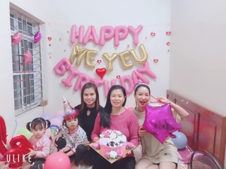 Set sinh nhật dành cho mọi lứa tuổi, combo trang trí sinh nhật