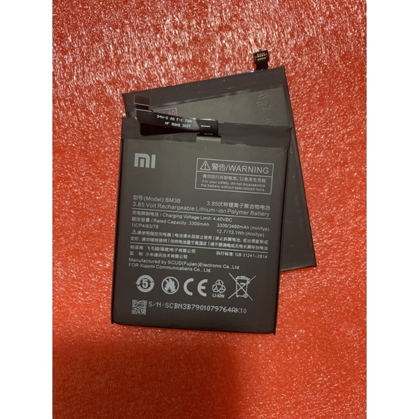 PIN XIAOMI MI MIX 2, MI MIX 2S BM3B 3300/3400mAh