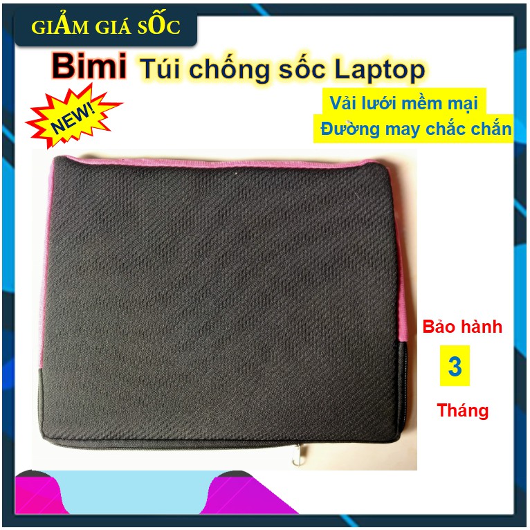 [HÀNG LOẠI 1] Túi chống sốc cao cấp cho Laptop - vải lưới mềm mại, đường may chắc chắn, hợp thời trang