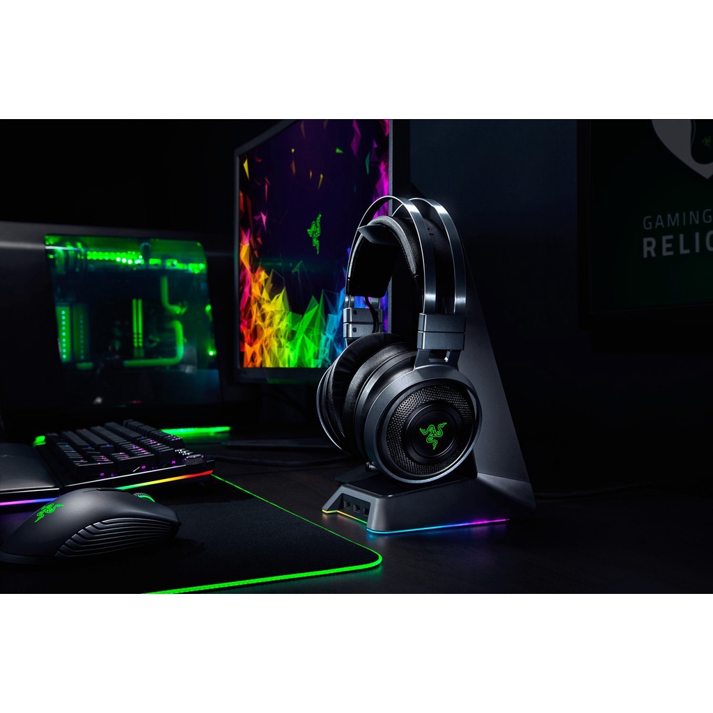 Tai nghe Razer Nari Ultimate wireless đỉnh cao