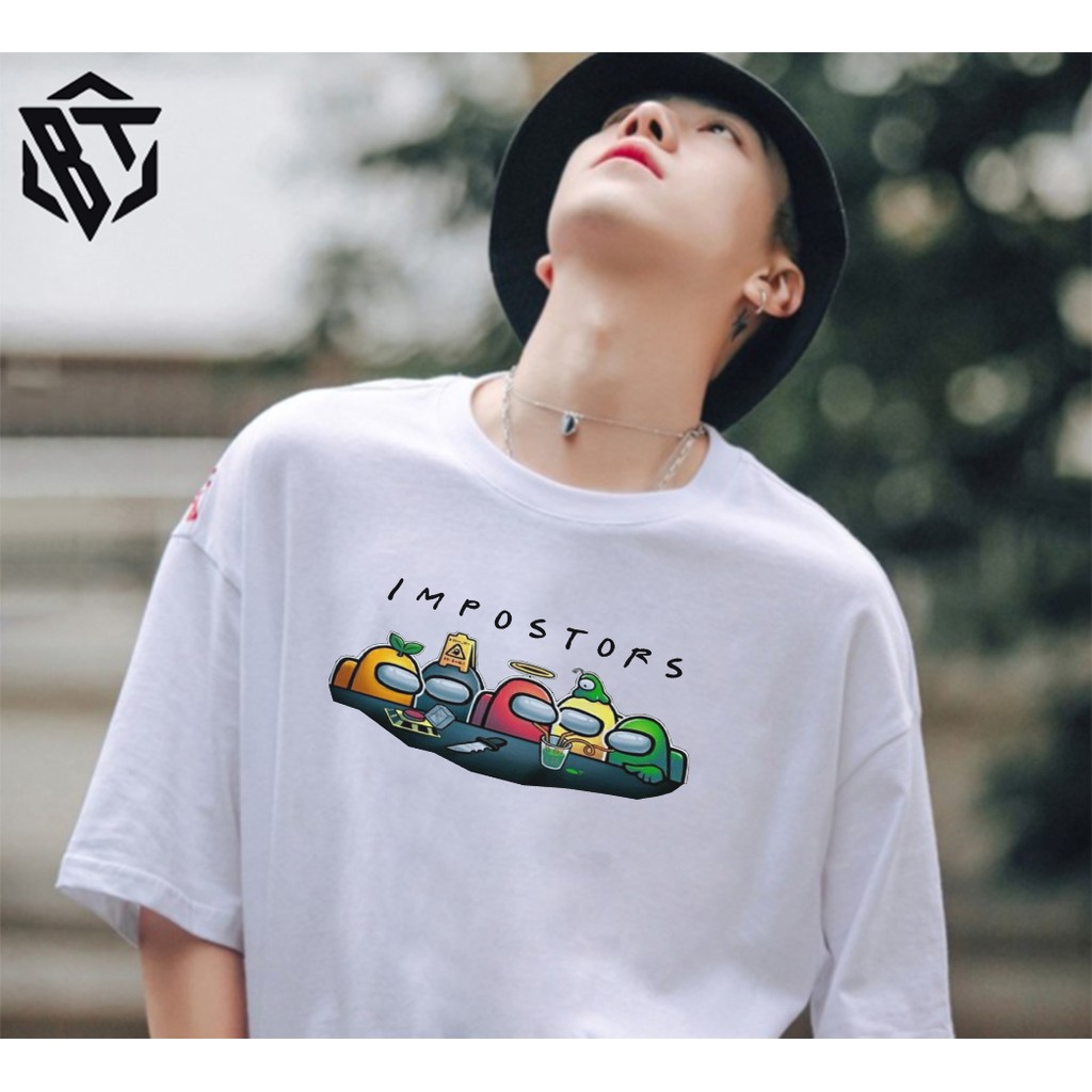 Áo thun tay lỡ 🔴FREESHIP🔴 form rộng unisex Nam Nữ IMPOSTORS
