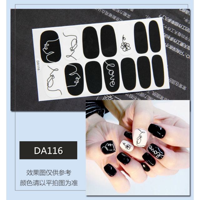 Sticker Dán móng nhiều mẫu