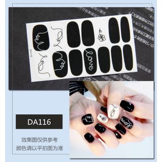 Sticker Dán móng nhiều mẫu