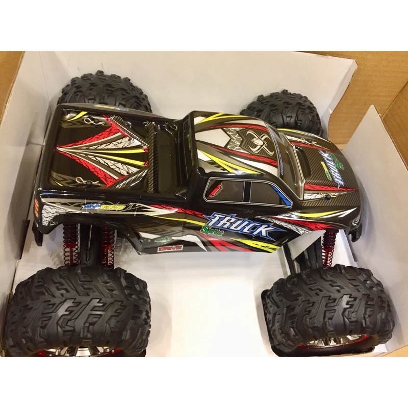 Xe ô tô địa hình điều khiển từ xa XinLeHong 9125  tỉ lệ 1/10, 2 cầu, visai kim loại, sóng 2.4GHz