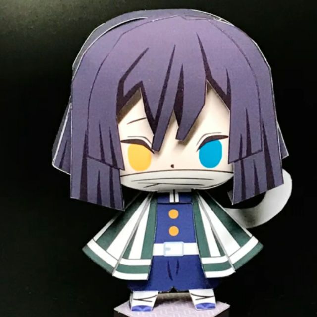 Mô hình giấy anime Xà Trụ Iguro Obanai