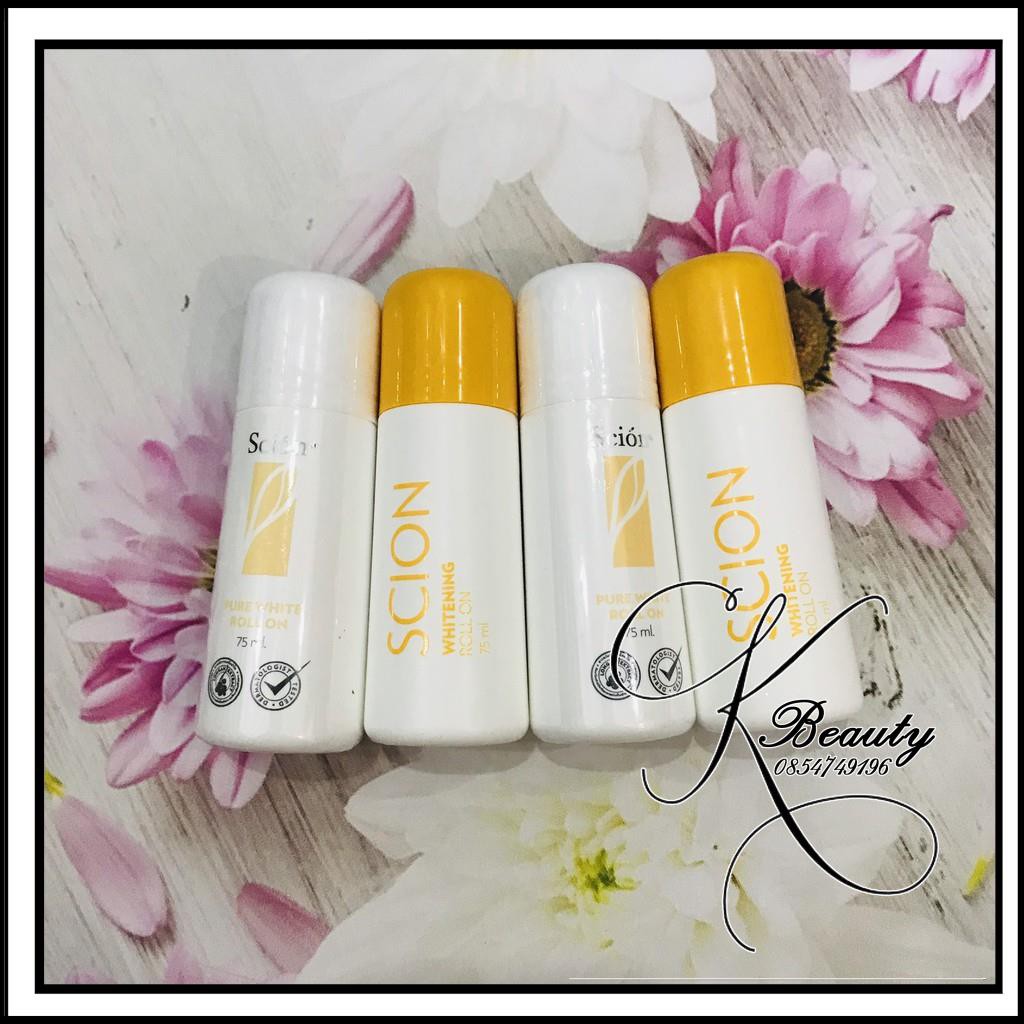 [Hàng chính hãng] Lăn Khử Mùi Scion, Lăn Nách Scion Pure White Roll On Nu Skin