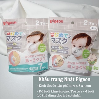 KHẨU TRANG GẤU PIGEON (set 3/ 7 chiếc)