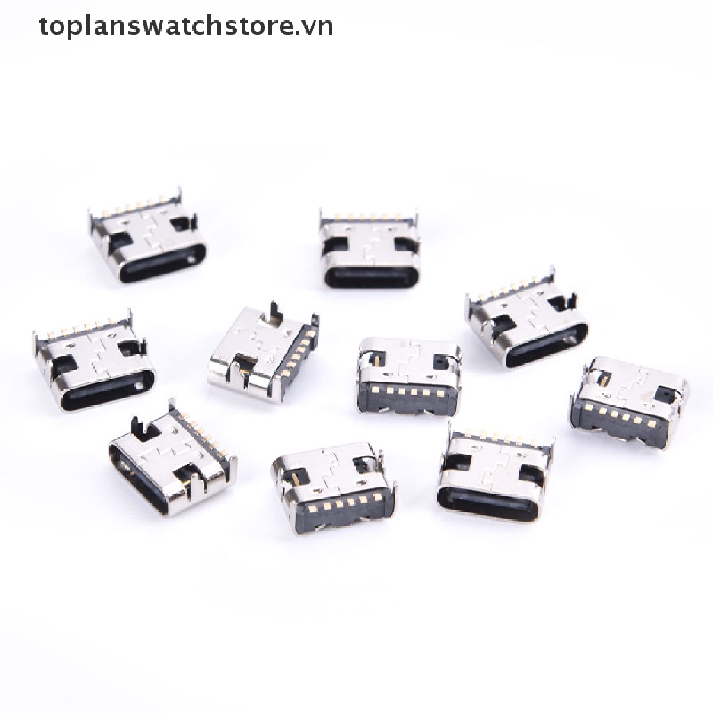 Set 10 Ổ Cắm Micro USB Thay Thế Cho Tay Cầm Chơi Game PS4