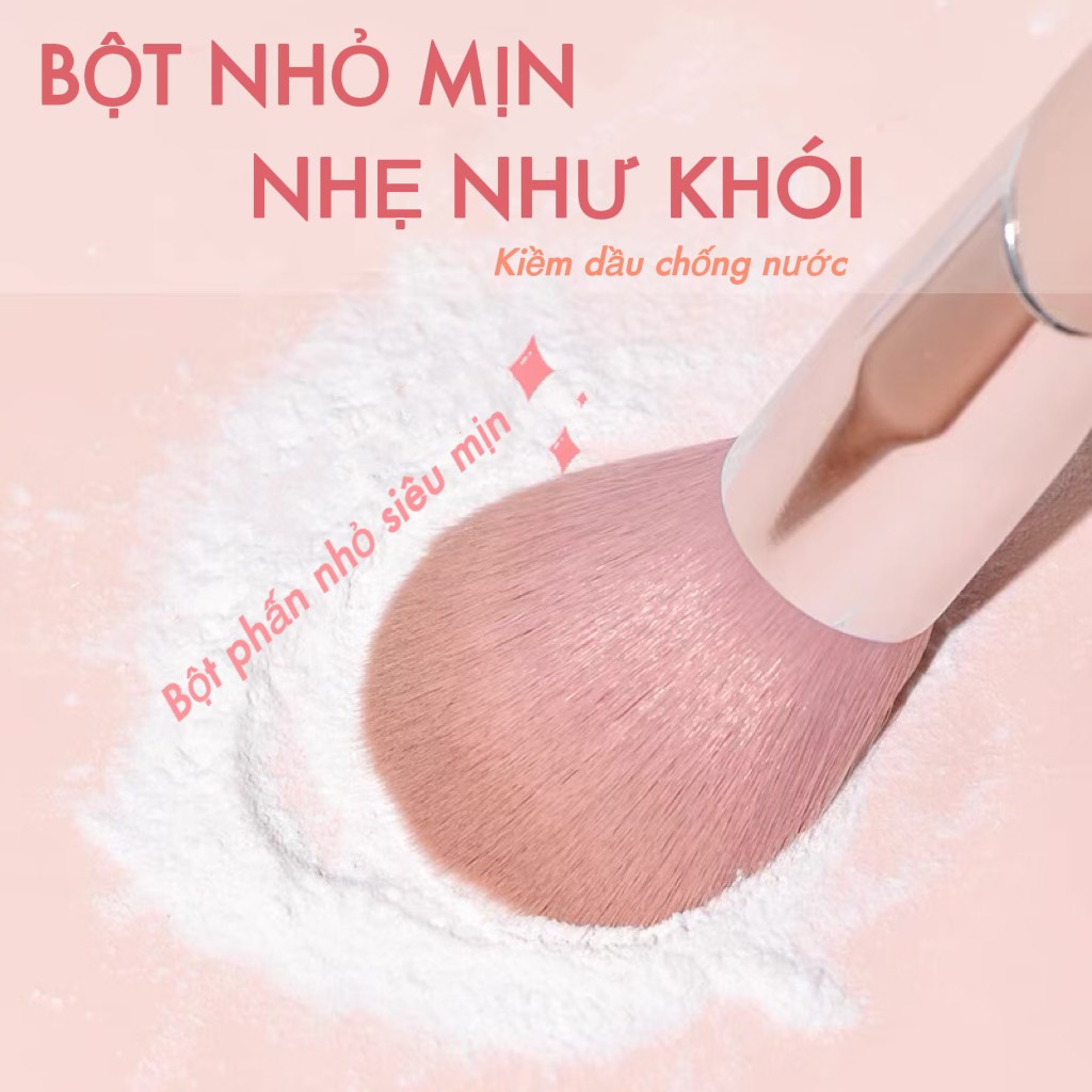 Phấn phủ bột kiềm dầu GOGO TALES Mist Light And Transparent Loose Powder Oil Control Makeup Air Gogotales GT370 GOGO104