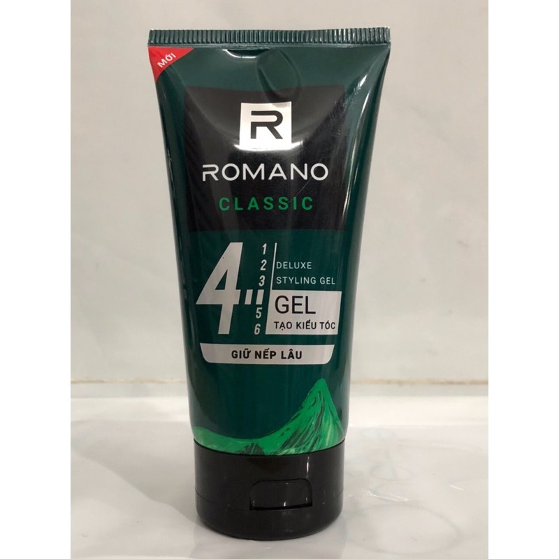 Gel vuốt tóc Romano Classic 150g